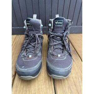 Ahnu Sugarpine Waterproof Hiking Boots Women's Size 8.5 Dark Brown
